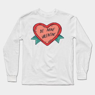 Valentine Sticker Long Sleeve T-Shirt